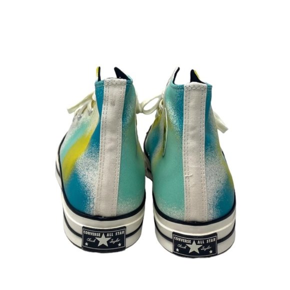 Converse Chuck 70 Shoes Canvas For Men Skate Sneaker Egret Teal High Top A03432C - Picture 5 of 8